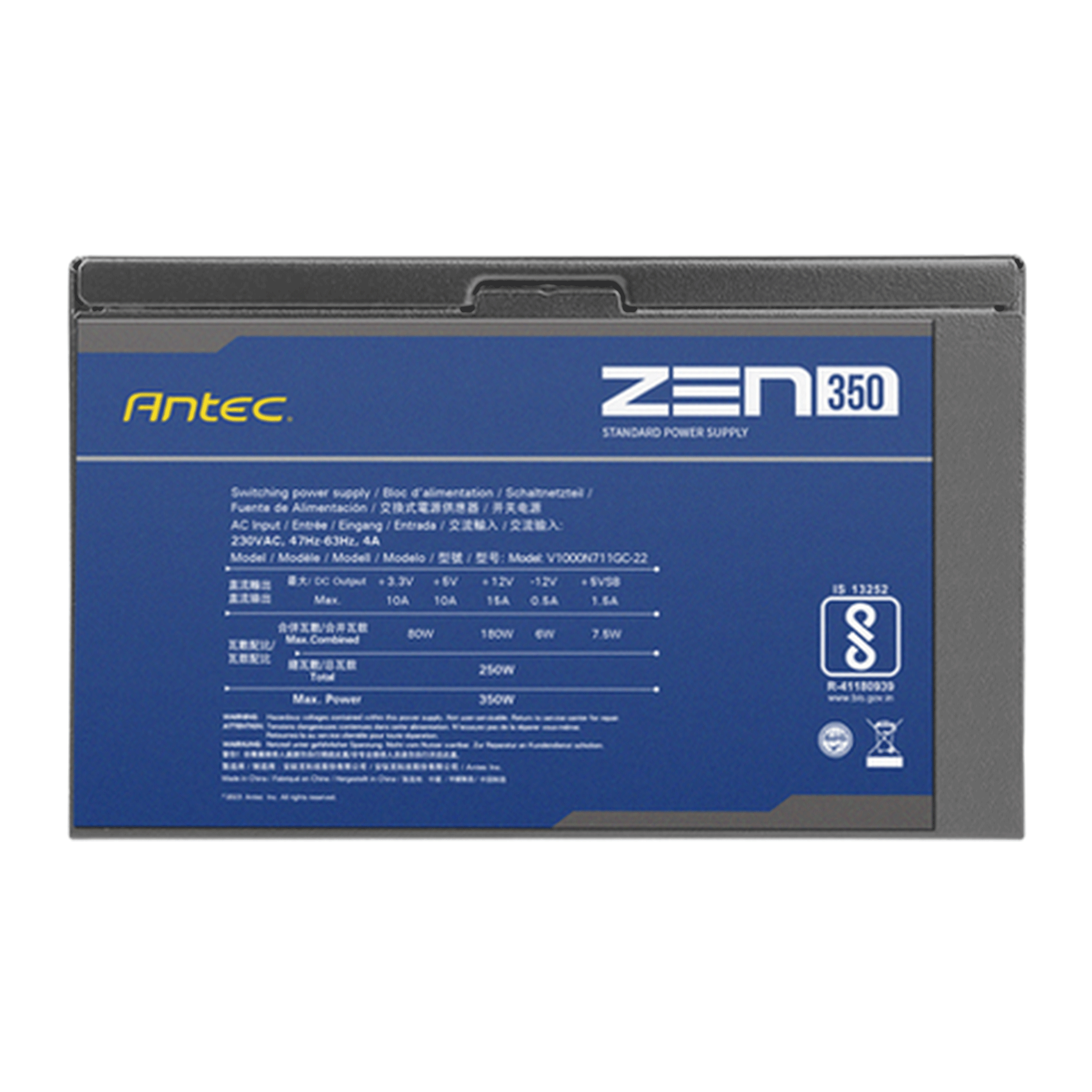 Nguồn Antec Atom ZEN 350 (230V AC) - No box 5