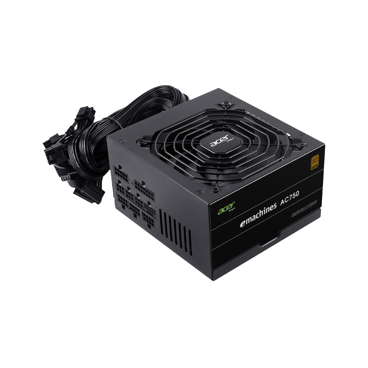 Nguồn Acer AC750 750W | 80 Plus Bronze, Full Range, Full Modular 3