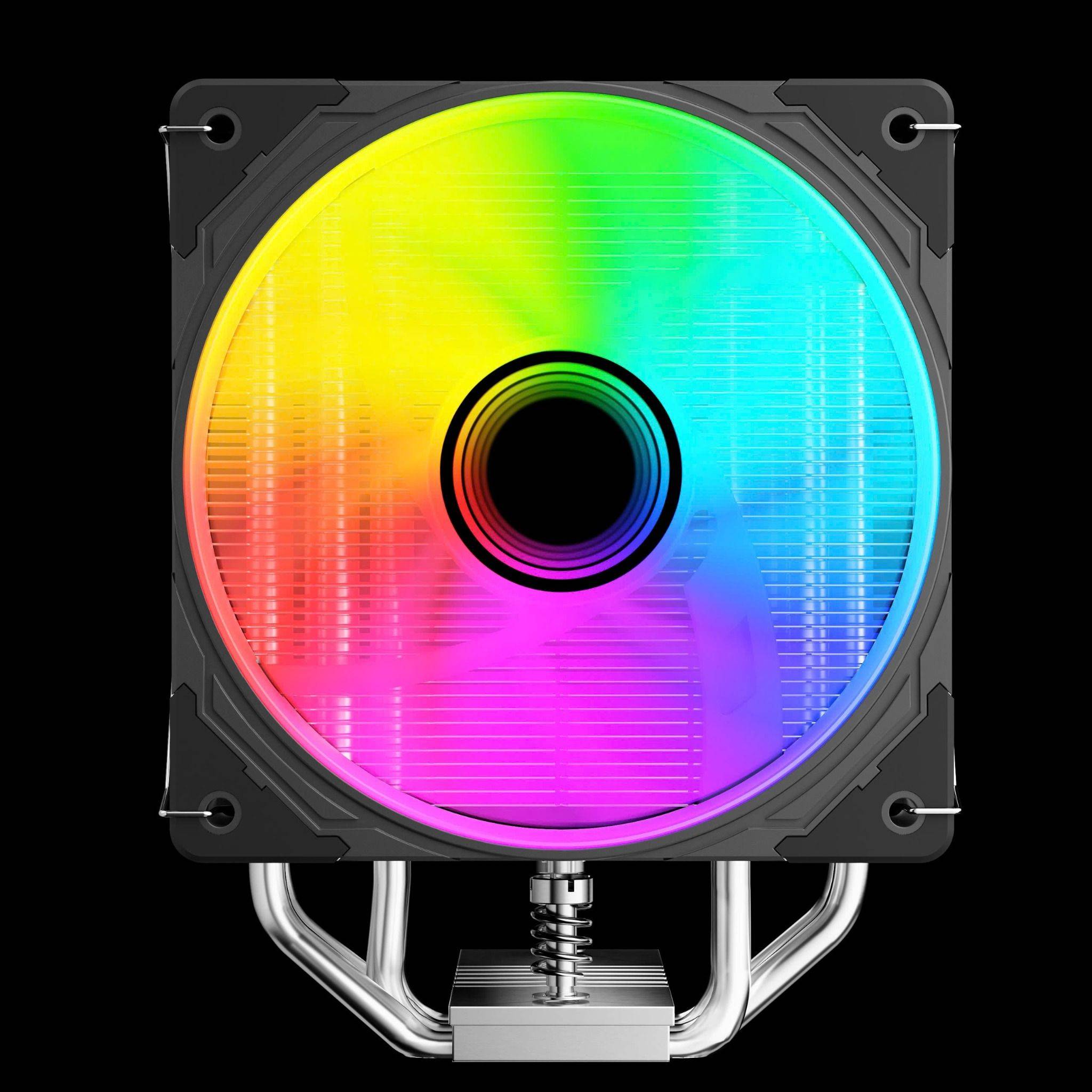 Tản nhiệt khí CPU CoolMoon GT400 ARGB - Black | Hiển thị nhiệt độ, hỗ trợ socket 2011