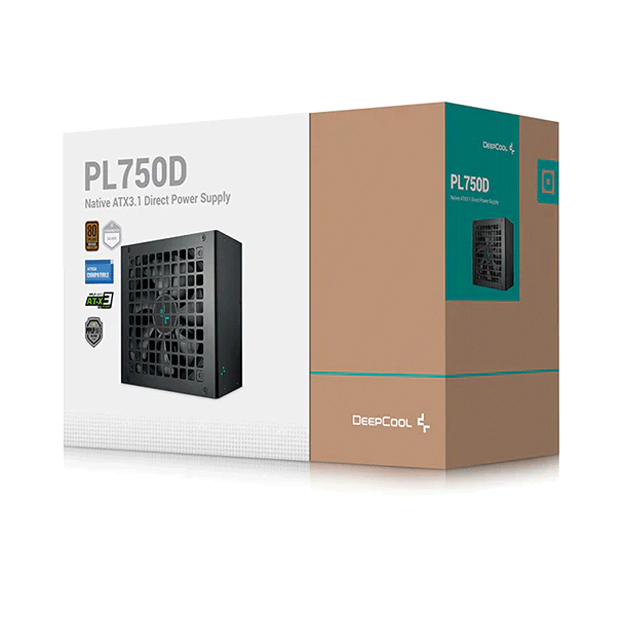 Nguồn Deepcool PL750D 750W Đen | 80 Plus Bronze, 230V 5