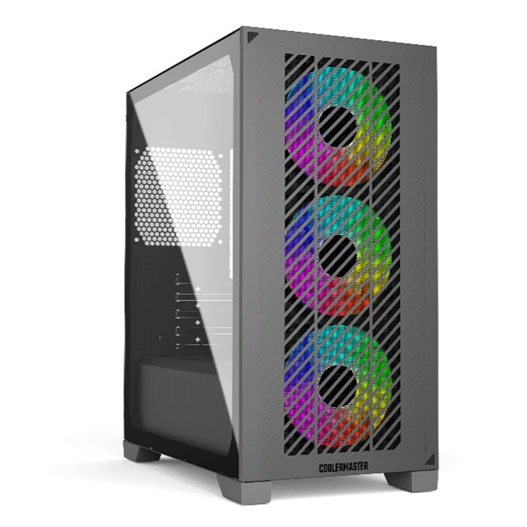 Thùng máy Cooler Master Elite 301 Lite - Đen | Sẵn 1 fan đen 2