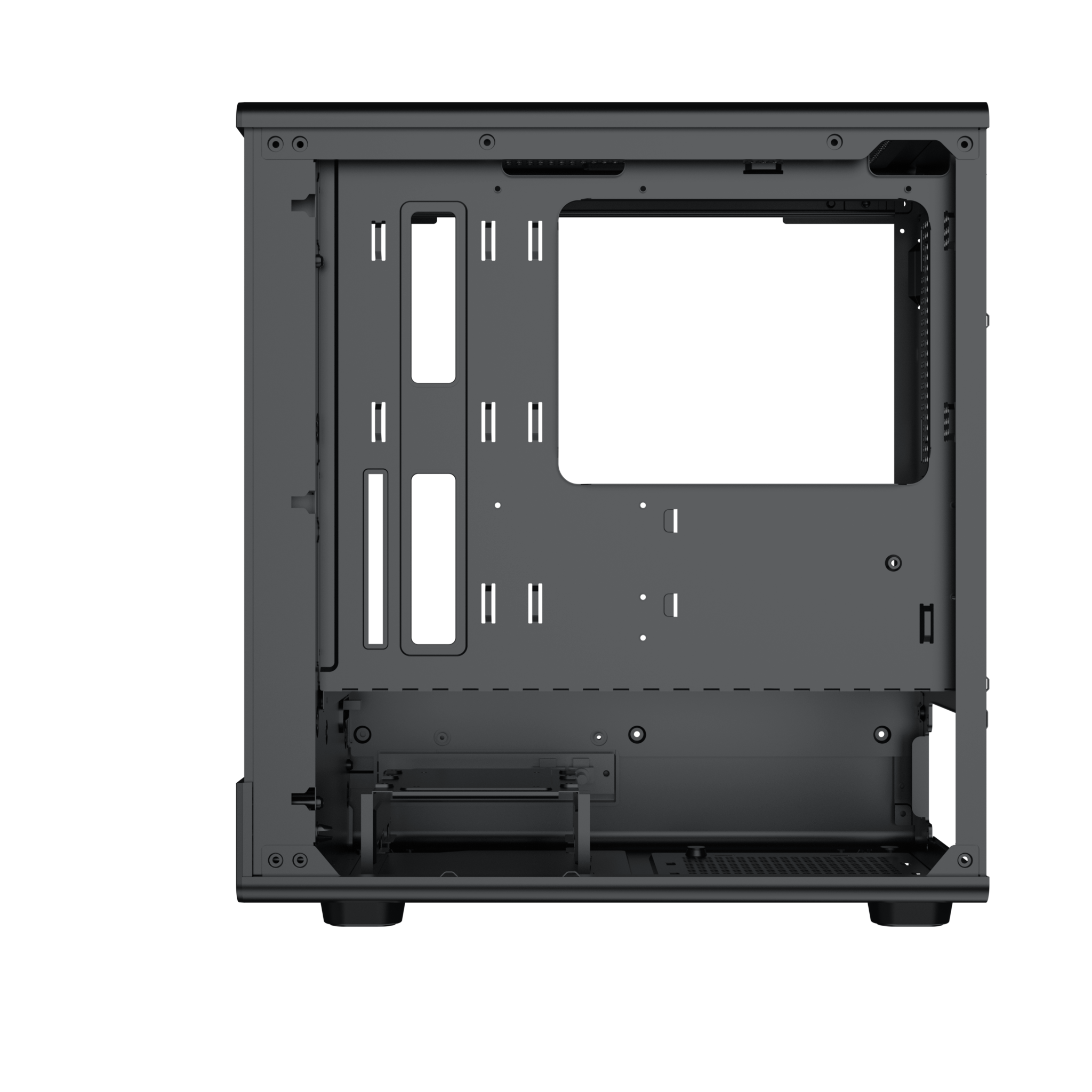 Case Xigmatek Pura MS | Hỗ trợ AIO 240, Đen 4