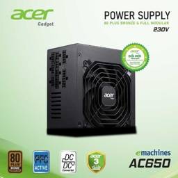 Nguồn Acer AC650 | 80 plus bronze, full modular