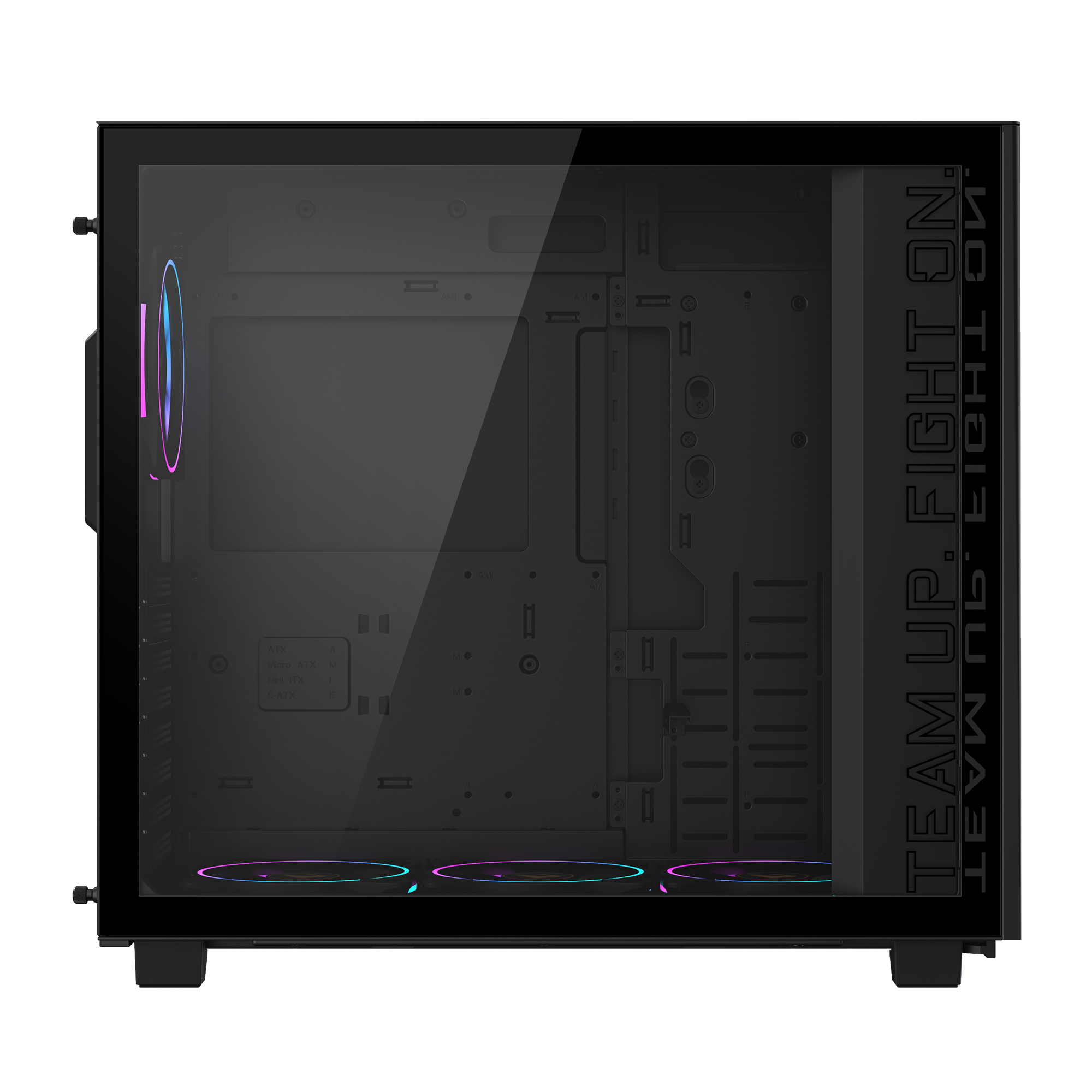 Thùng máy Gigabyte C400 Glass - Black (GB-AC400G) 5