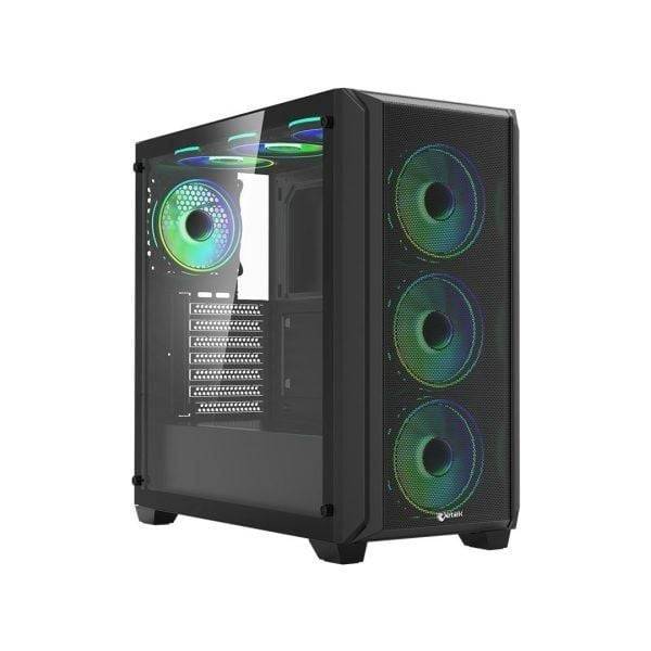 Thùng máy Jetek CSGO2 Z7 - Đen | E-ATX, kèm sẵn 3 fan RGB 5