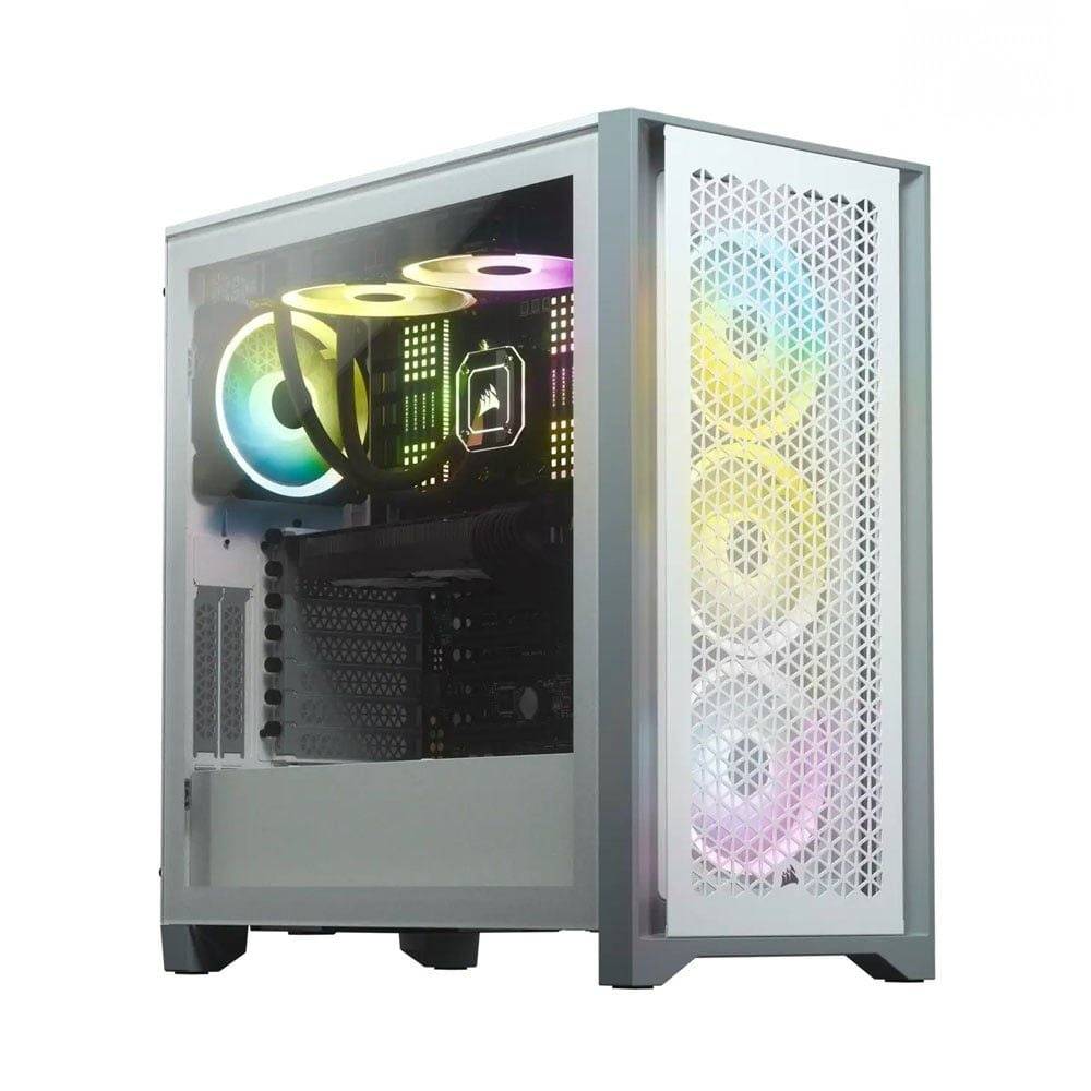 Thùng máy Corsair 4000D Airflow TG White (CC-9011201-WW)