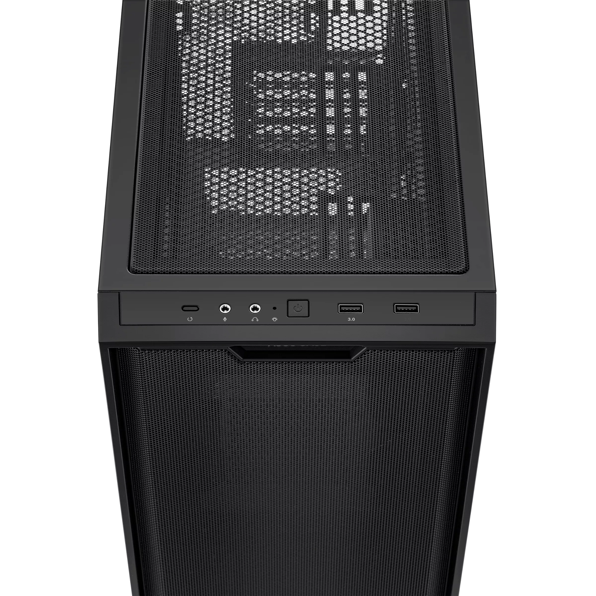 Thùng máy ASUS A21 Mesh - Đen | AIO 360 Top, Micro ATX, không fan 2