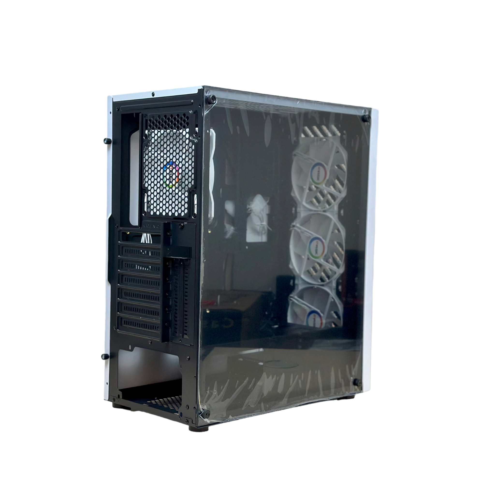 Thùng máy Magic Luxury 4F - Trắng | Full Tower, kèm sẵn 4 fan