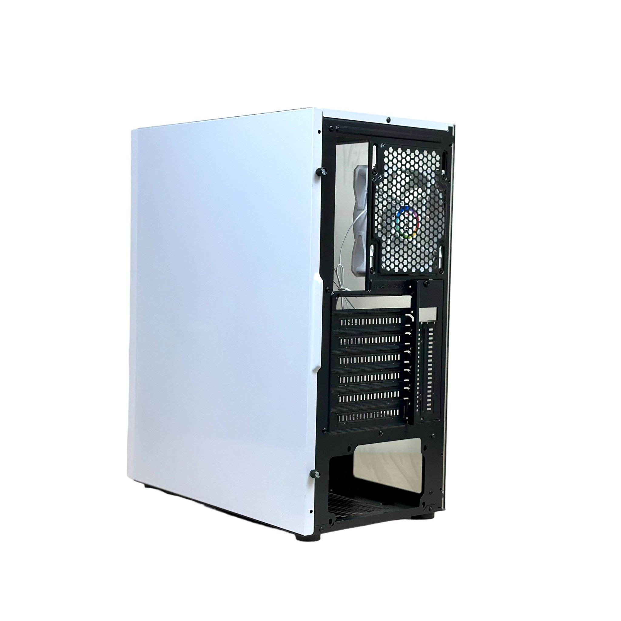 Thùng máy Magic Luxury 4F - Trắng | Full Tower, kèm sẵn 4 fan 5