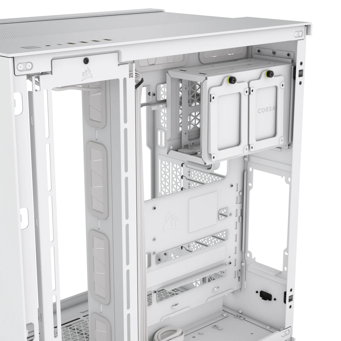 Thùng máy Corsair 6500X Mid Tower Dual Chamber - Trắng (CC-9011258-WW) 4