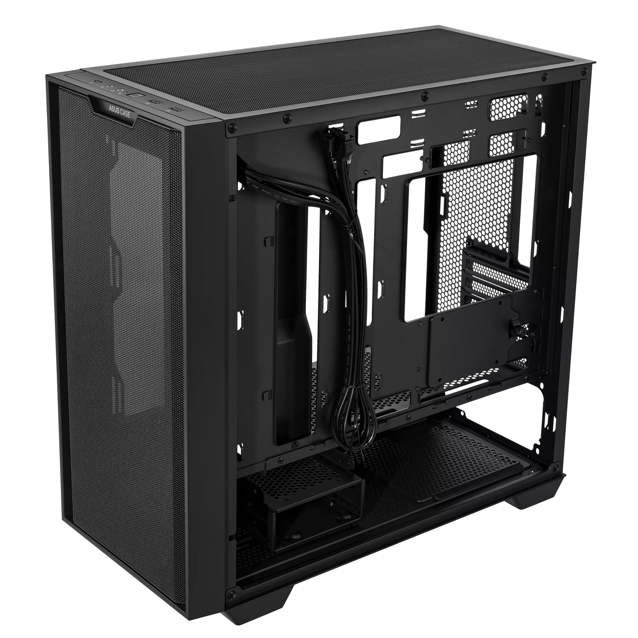 Thùng máy ASUS A21 Mesh - Đen | AIO 360 Top, Micro ATX, không fan 7