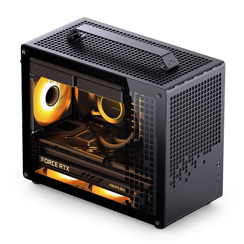Thùng máy Jonsbo Z20 Micro-ATX - Black | Có tay cầm 3