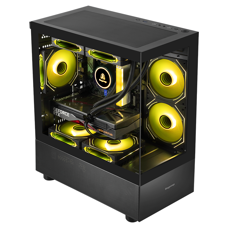 Thùng máy Segotep Endura 240S - Đen | Micro ATX, không fan 4