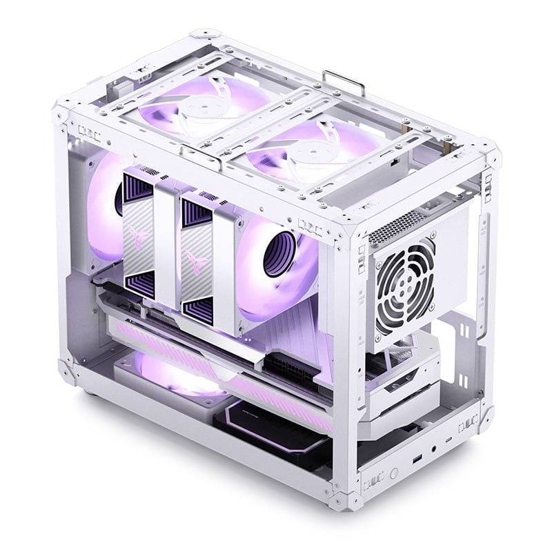 Thùng máy Jonsbo C6 Max Micro-ATX | Màu trắng 5