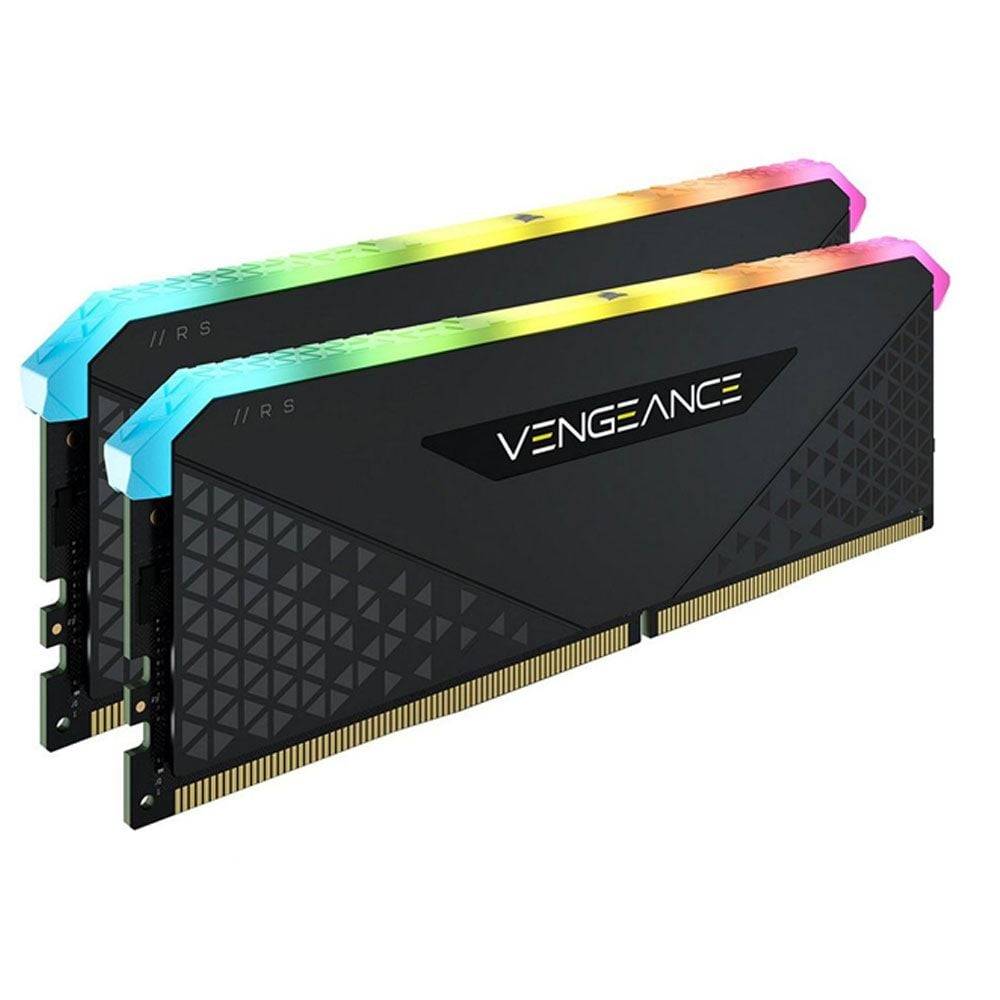 Ram 4 64G Bus 3600 Corsair Vengeance Rgb Rs Tản Nhiệt 2X32G (Cmg64Gx4M2D3600C18).