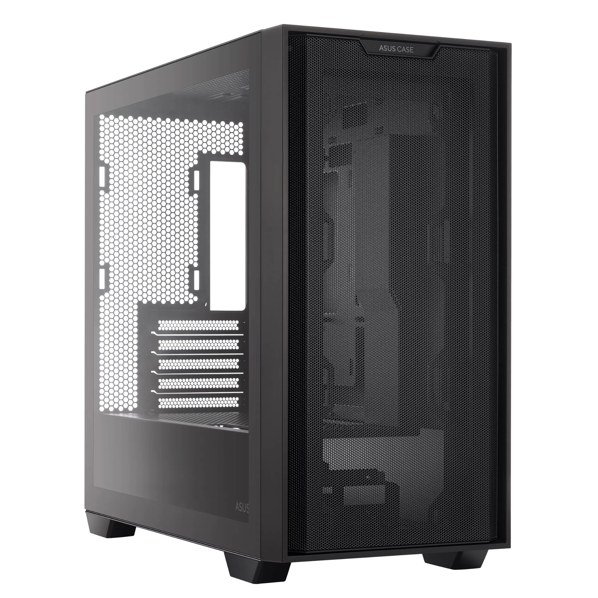 Thùng máy ASUS A21 Mesh - Đen | AIO 360 Top, Micro ATX, không fan 12