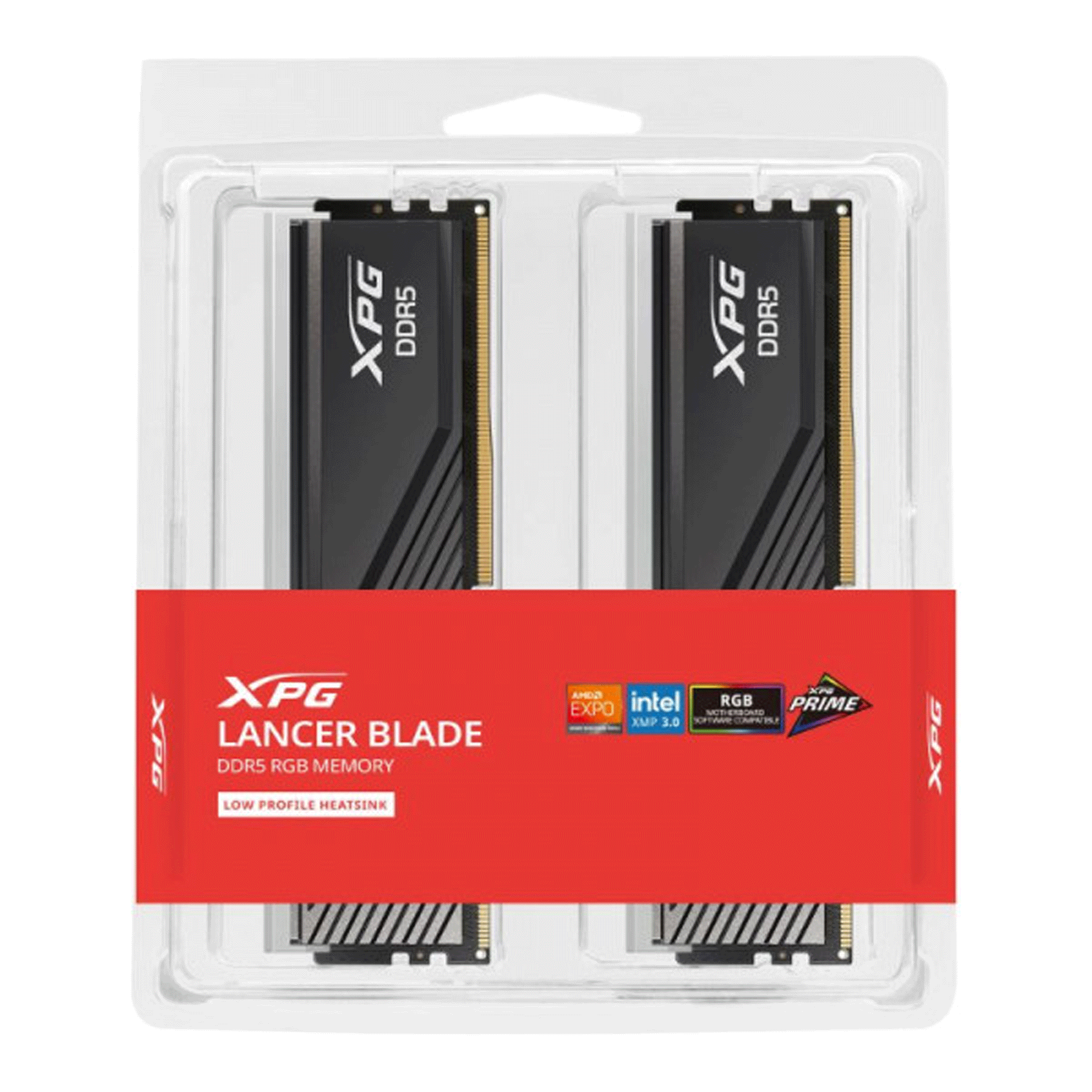 Ram Adata XPG Lancer Blade RGB Black 32GB | 16x2, DDR5, 6000MHz (AX5U6000C3016G-DTLABRBK) 2