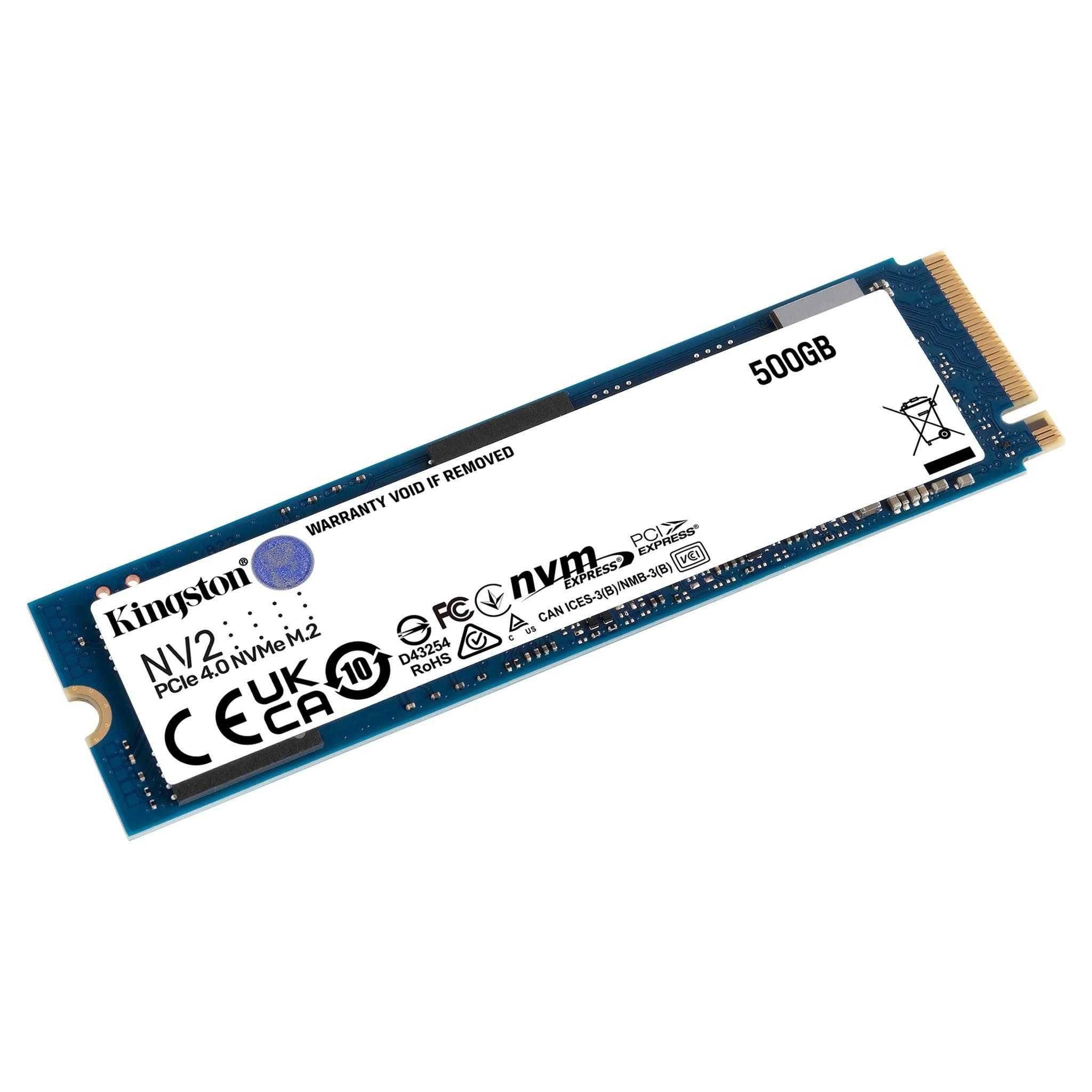 Ổ Cứng SSD Kingston 500G NV2 | PCIe Gen4, M.2 NVMe, SNV2S/500G 2