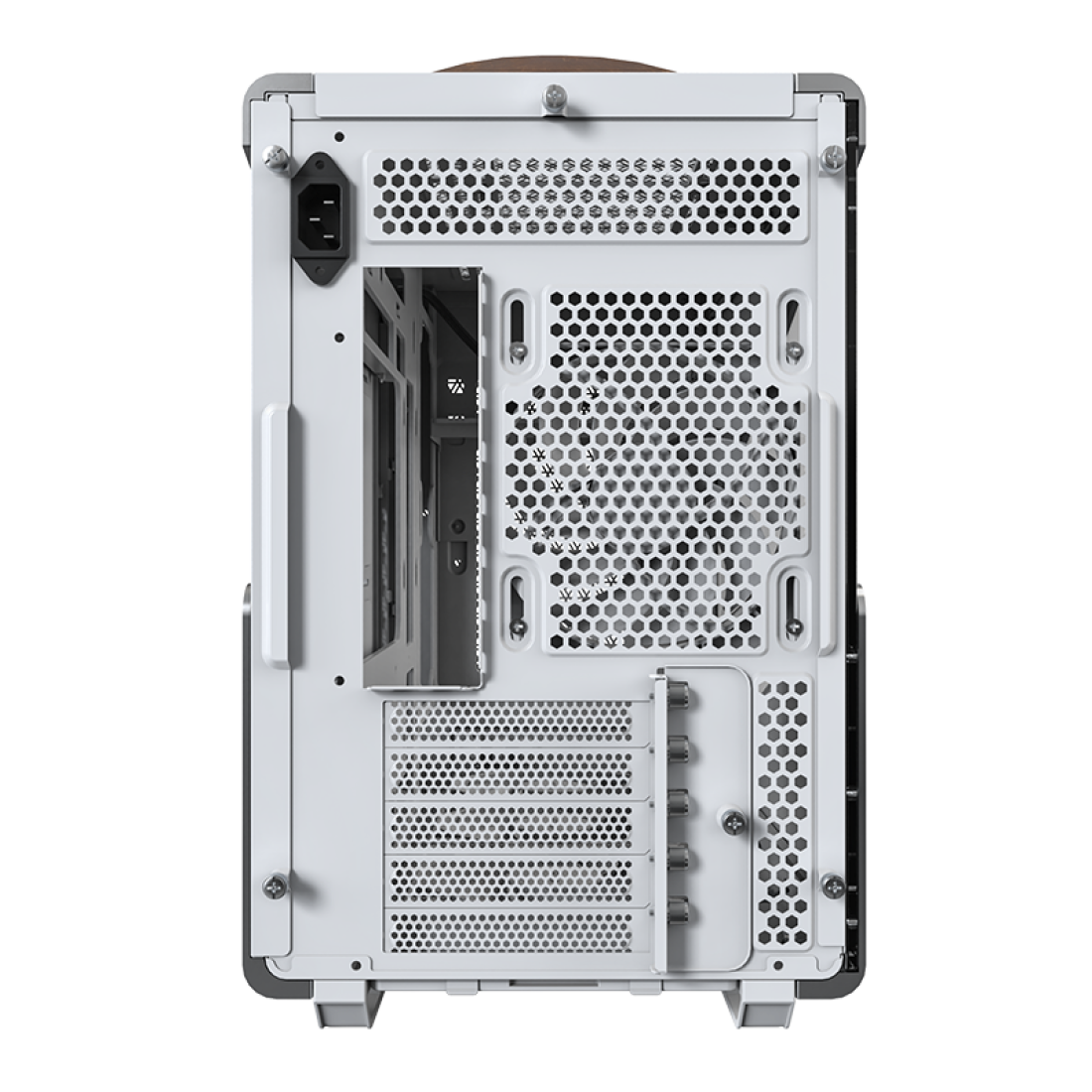 Thùng máy Montech Heritage Pro (Mini PC) | Trắng, kèm sẵn 4 fan 7