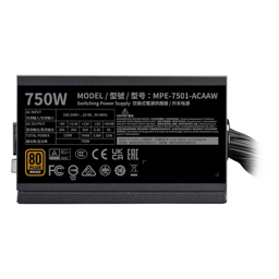 Nguồn Cooler Master MWE Bronze 750 V3