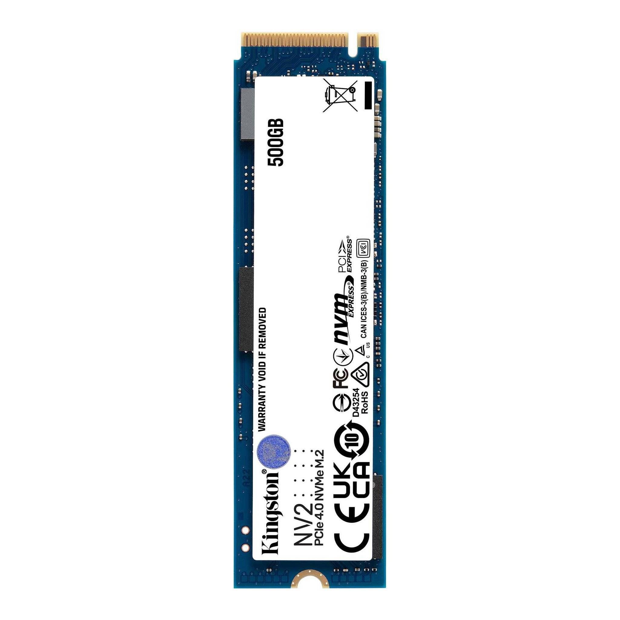Ổ Cứng SSD Kingston 500G NV2 | PCIe Gen4, M.2 NVMe, SNV2S/500G 4