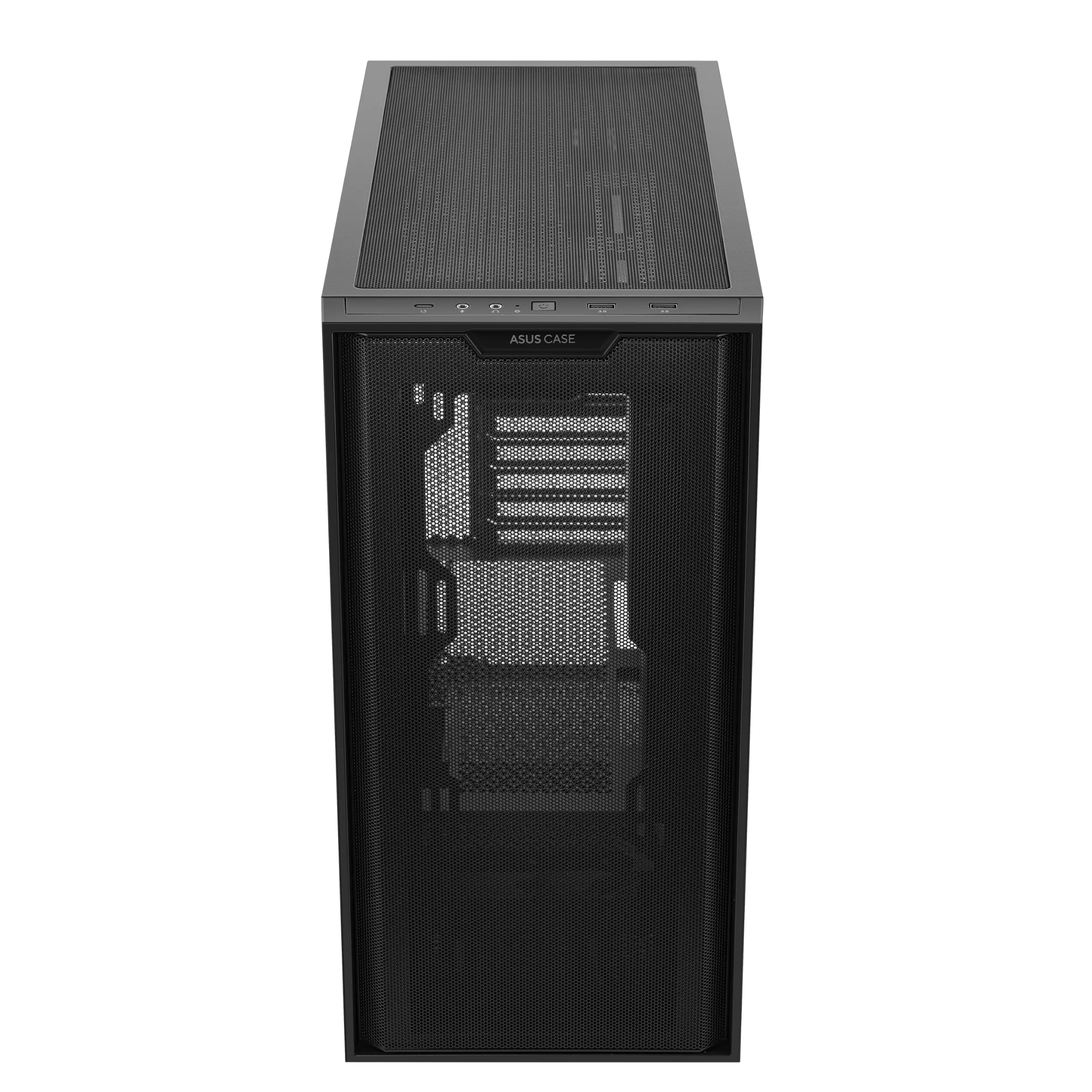 Thùng máy ASUS A21 Mesh - Đen | AIO 360 Top, Micro ATX, không fan