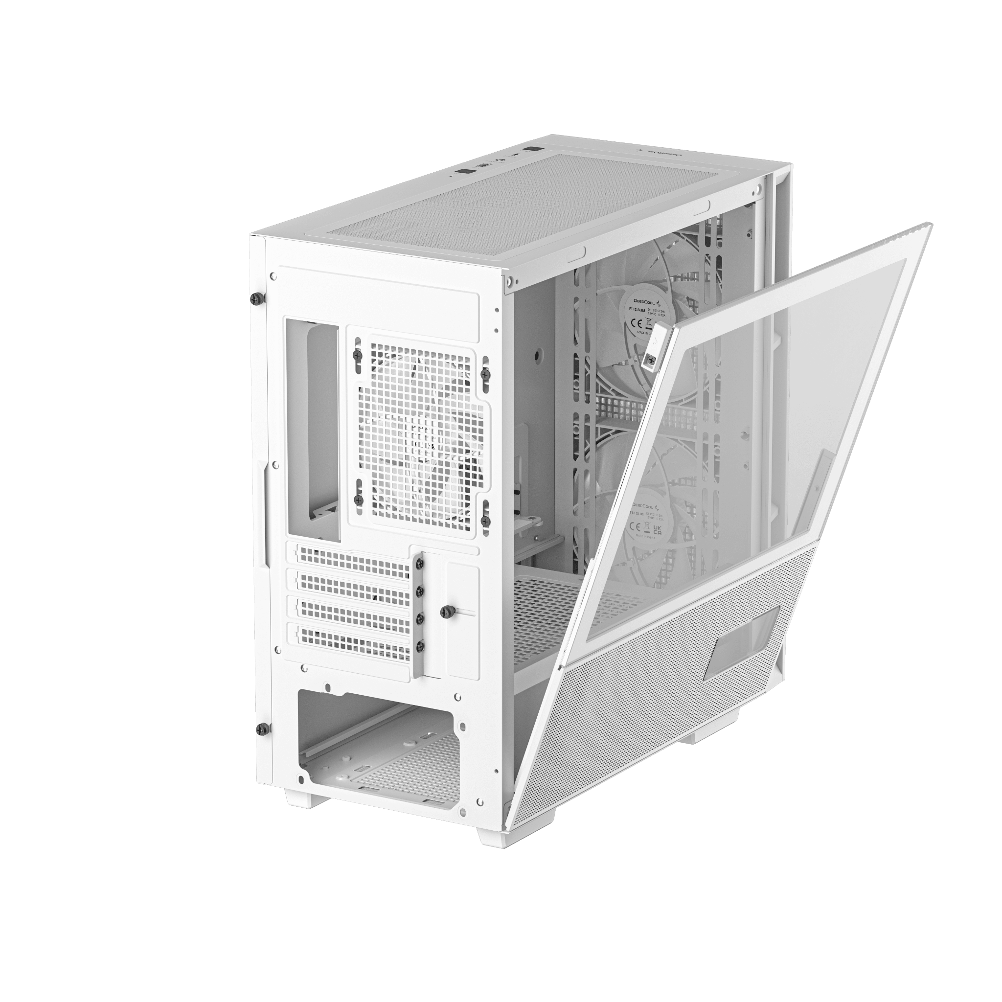 Thùng máy Deepcool CH360 Digital WH - Trắng | Kèm sẵn 3 fan ARGB 11
