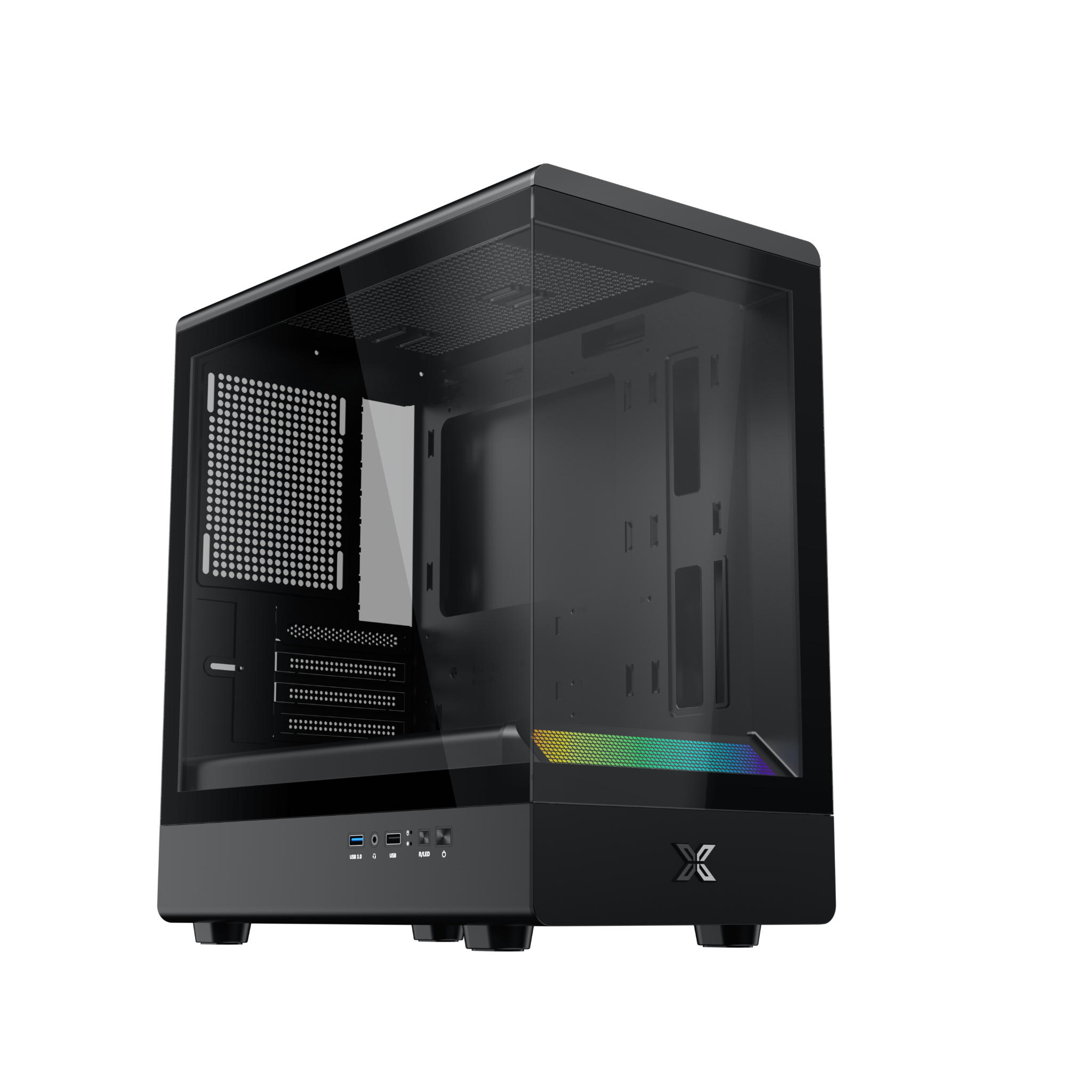 Case Xigmatek Pura MS | Hỗ trợ AIO 240, Đen 6