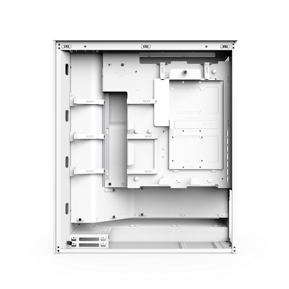 Thùng máy NZXT H7 Flow RGB 2024 - White | Kèm sẵn 1 fan F360 RGB Core (CM-H72FW-R1) 4