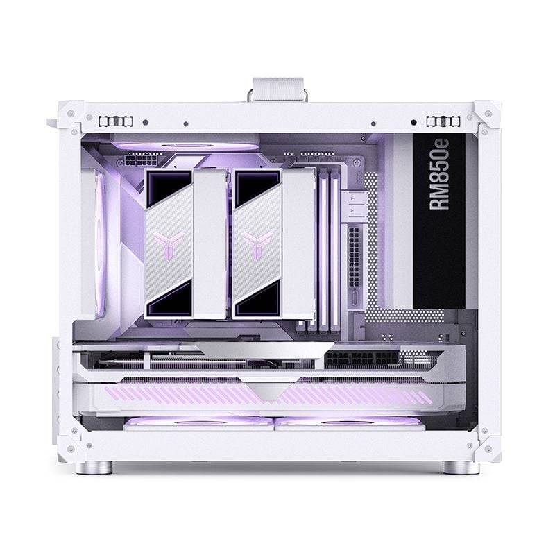 Thùng máy Jonsbo C6 Max Micro-ATX | Màu trắng