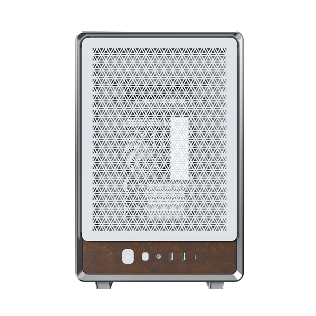 Thùng máy Montech Heritage Pro (Mini PC) | Trắng, kèm sẵn 4 fan 4