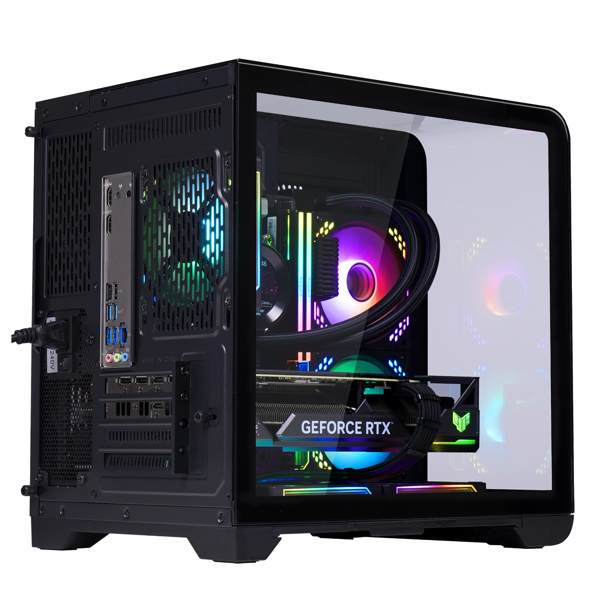 Thùng máy Mik Barbatos M 360 - Black | Không kèm fan 2