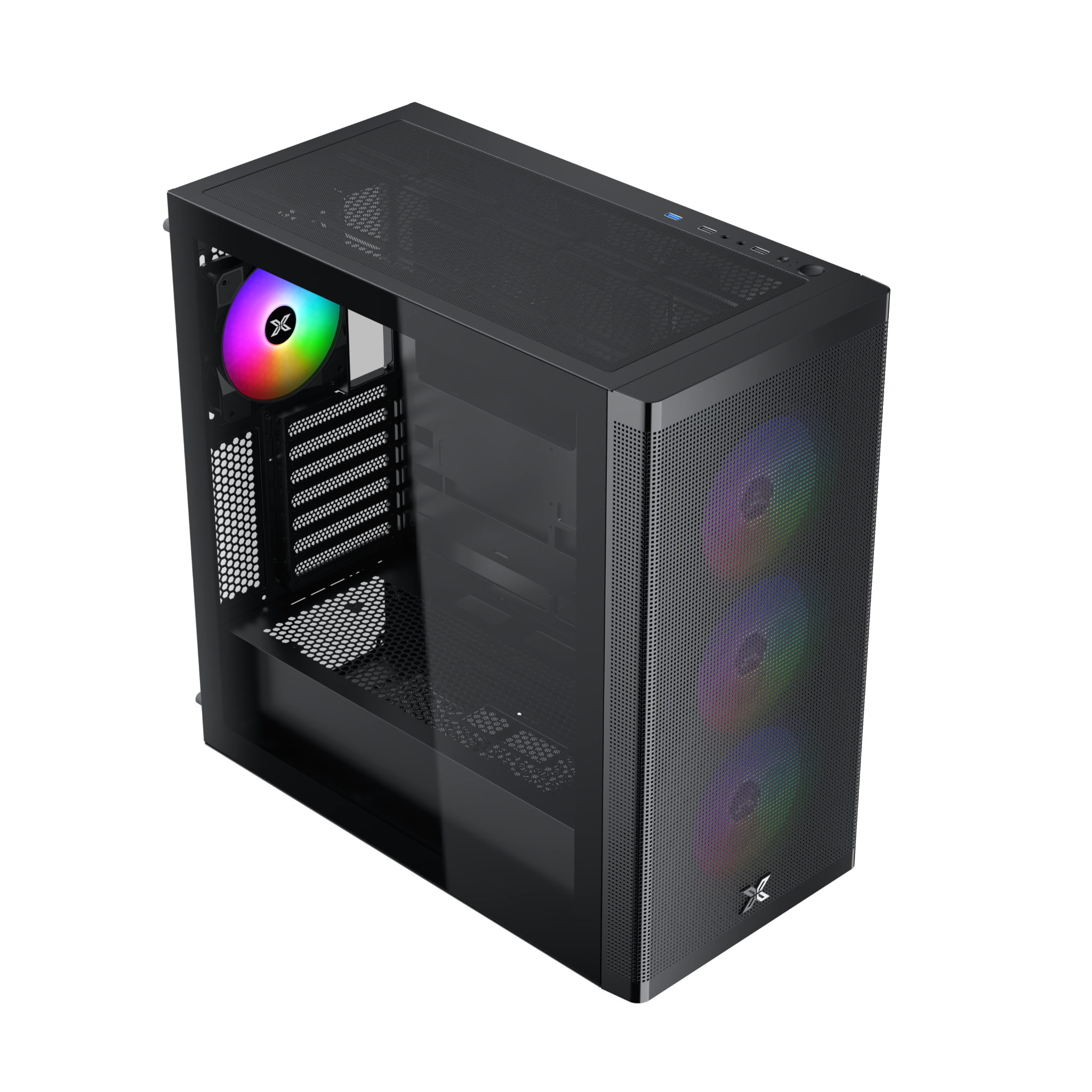 Thùng máy Case Xigmatek Osiris Pro 4FX E-ATX | Kèm 4 fan ARGB 5