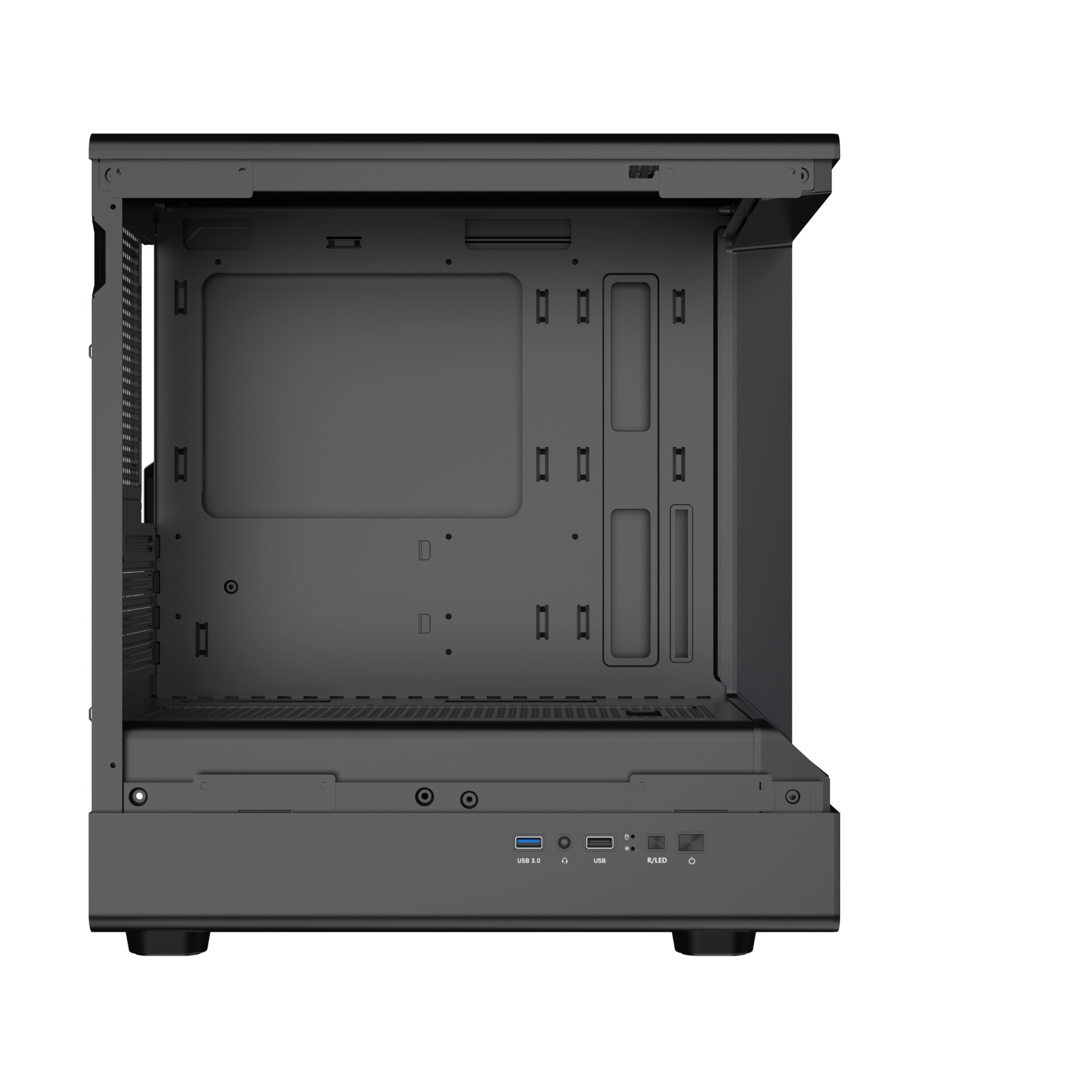Case Xigmatek Pura MS | Hỗ trợ AIO 240, Đen 5
