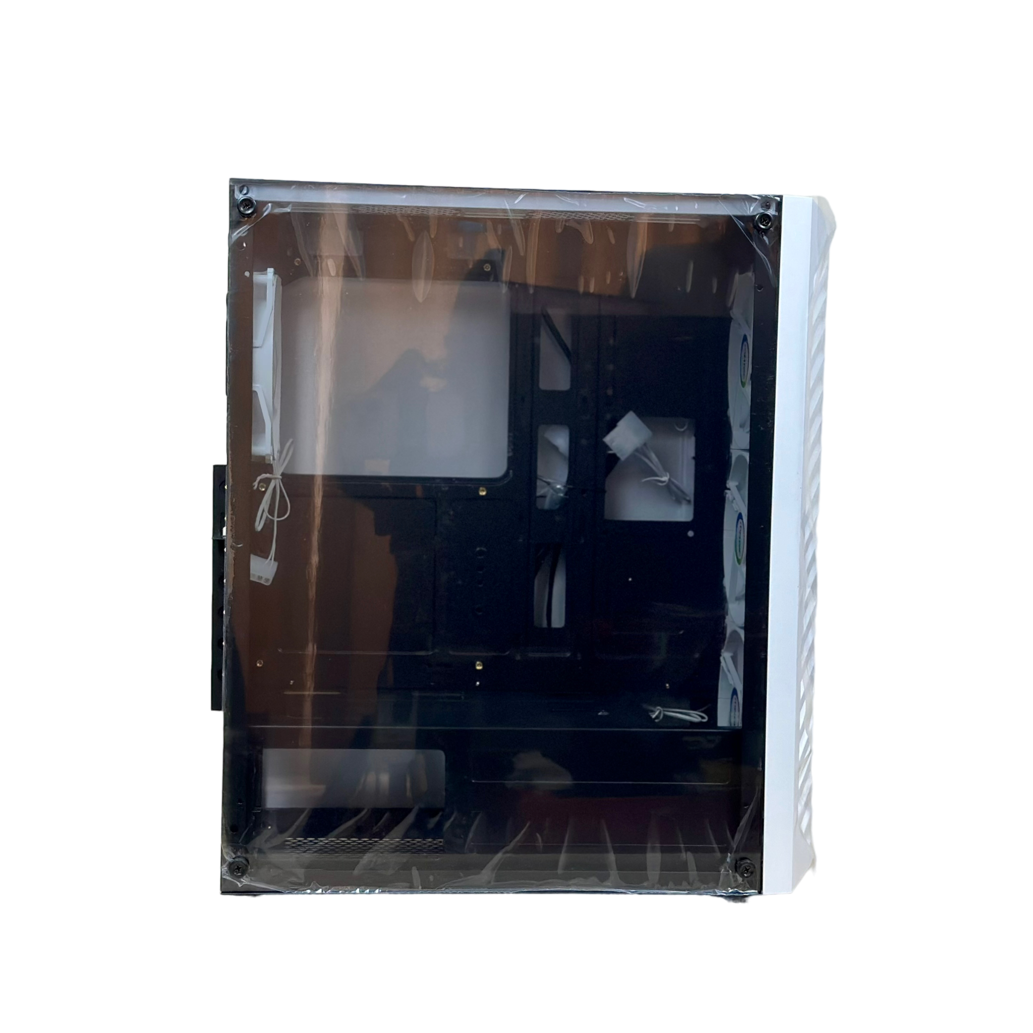 Thùng máy Magic Luxury 4F - Trắng | Full Tower, kèm sẵn 4 fan 4