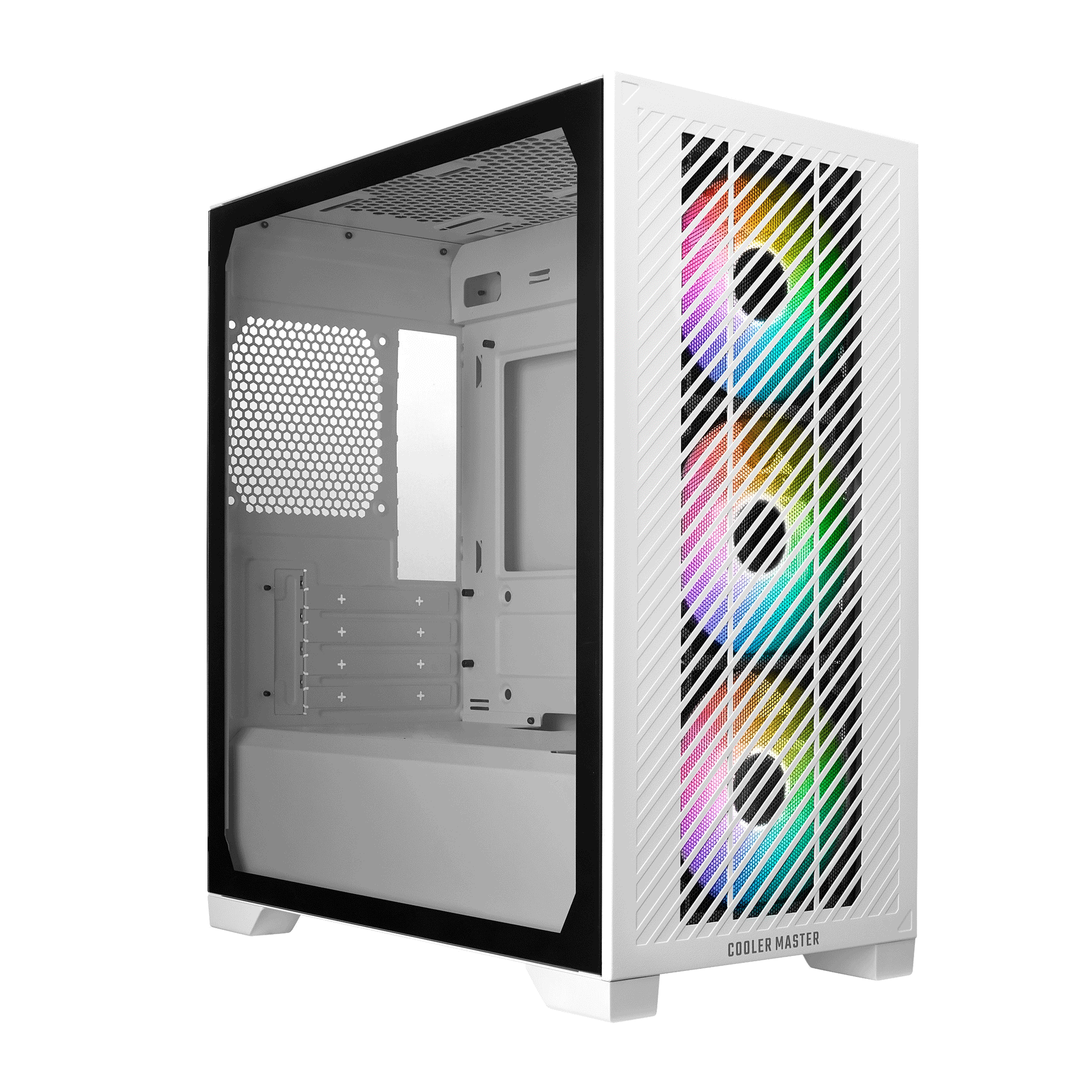 Thùng máy Cooler Master Elite 301 Lite - Trắng | Sẵn 1 fan 2