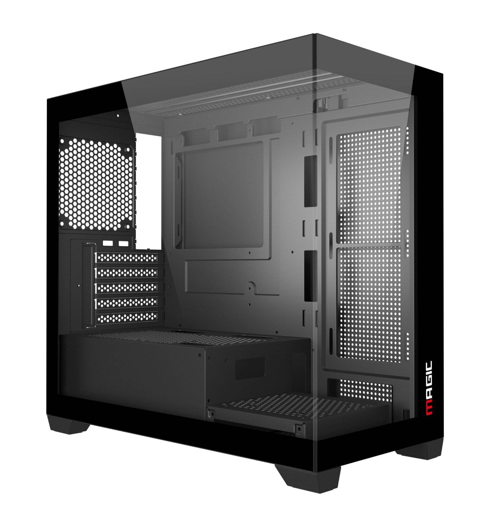 Thùng máy Case Magic C218-M M-ATX - Đen 5