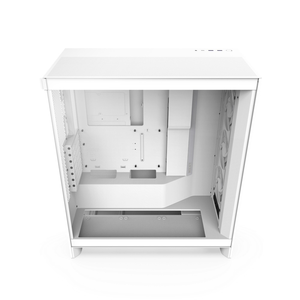 Thùng máy NZXT H7 Flow RGB 2024 - White | Kèm sẵn 1 fan F360 RGB Core (CM-H72FW-R1) 5