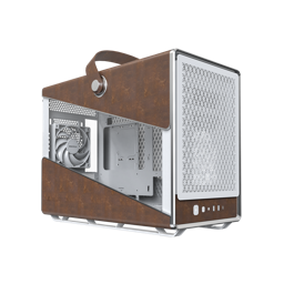 Thùng máy Montech Heritage Pro (Mini PC) | Trắng, kèm sẵn 4 fan