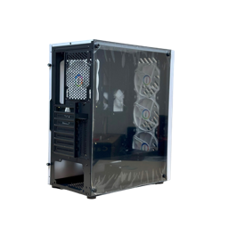 Thùng máy Magic Luxury 4F - Trắng | Full Tower, kèm sẵn 4 fan