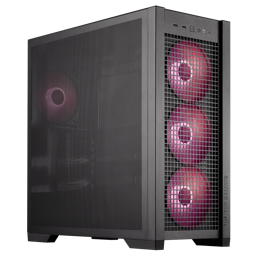 Thùng máy ASUS TUF Gaming GT302 ARGB - Black | E-ATX, kèm sẵn 4 fan 14cm ARGB